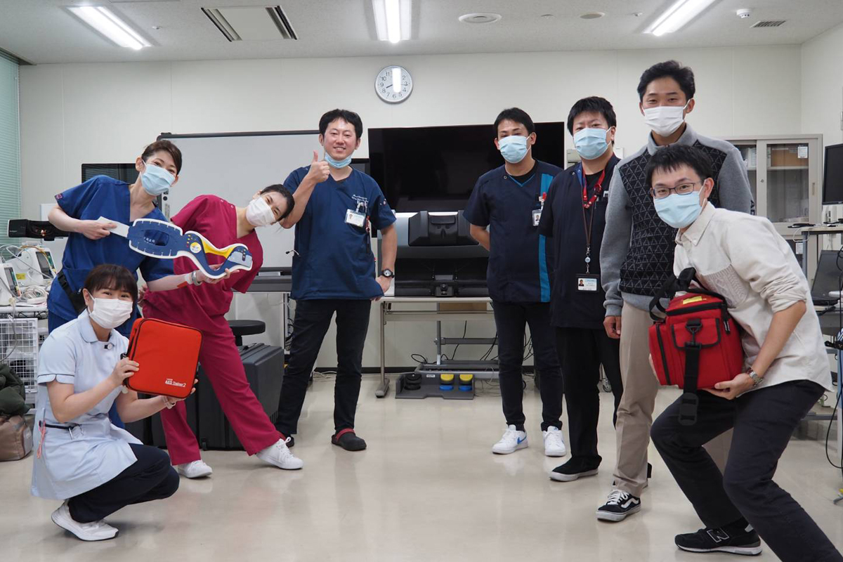 競技中の様子